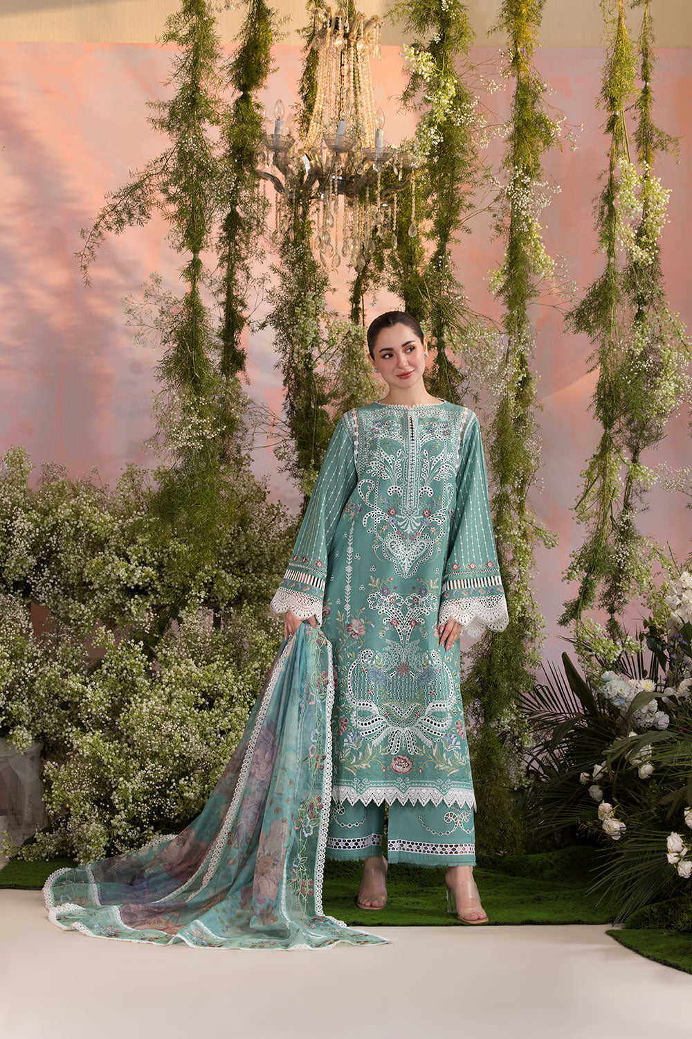 Sobia Nazir | Luxury Lawn 25 | 5B - Official Sobia Nazir stockist in UK - Sakeena London