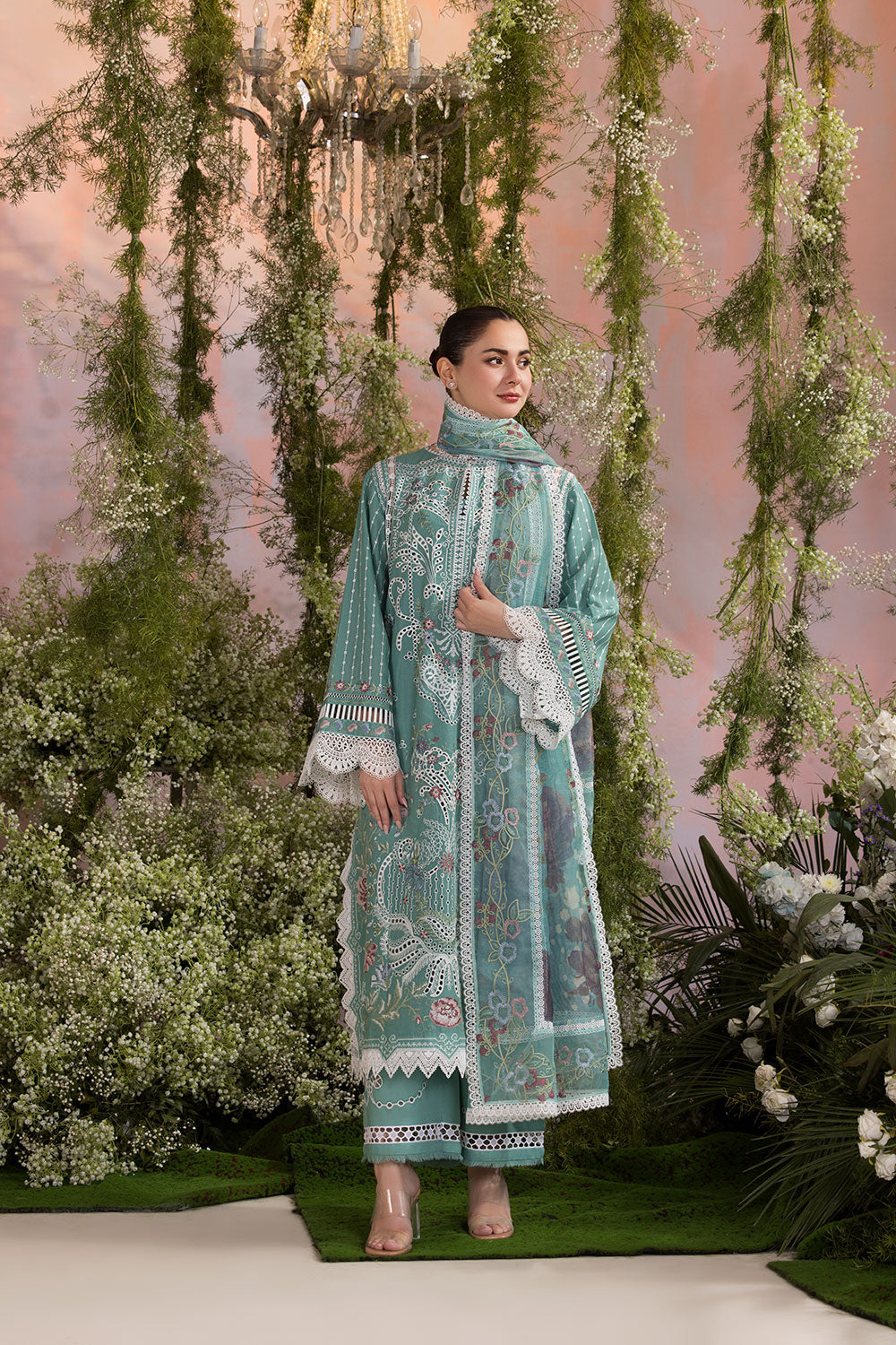 Sobia Nazir | Luxury Lawn 25 | 5B - Official Sobia Nazir stockist in UK - Sakeena London