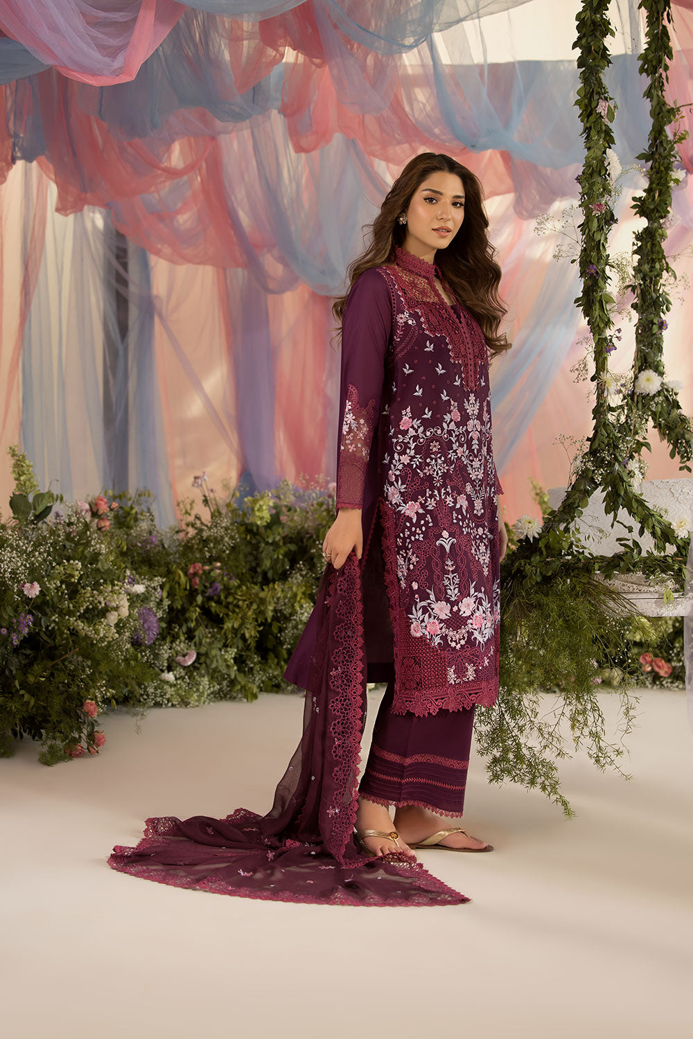 Sobia Nazir | Luxury Lawn 25 | 6A - Official Sobia Nazir stockist in UK - Sakeena London