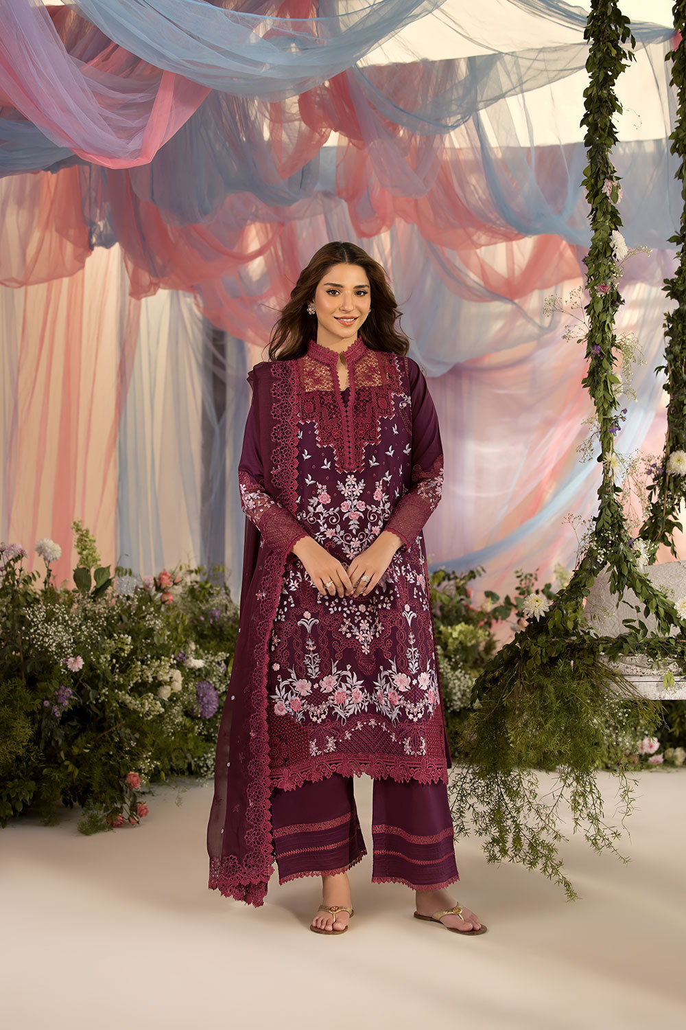 Sobia Nazir | Luxury Lawn 25 | 6A - Official Sobia Nazir stockist in UK - Sakeena London