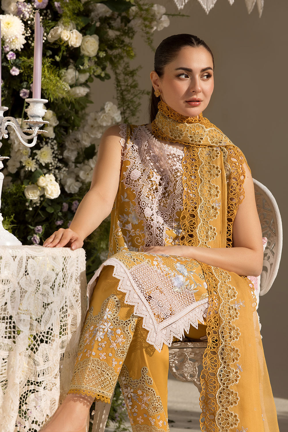 Sobia Nazir | Luxury Lawn 25 | 6B - Official Sobia Nazir stockist in UK - Sakeena London