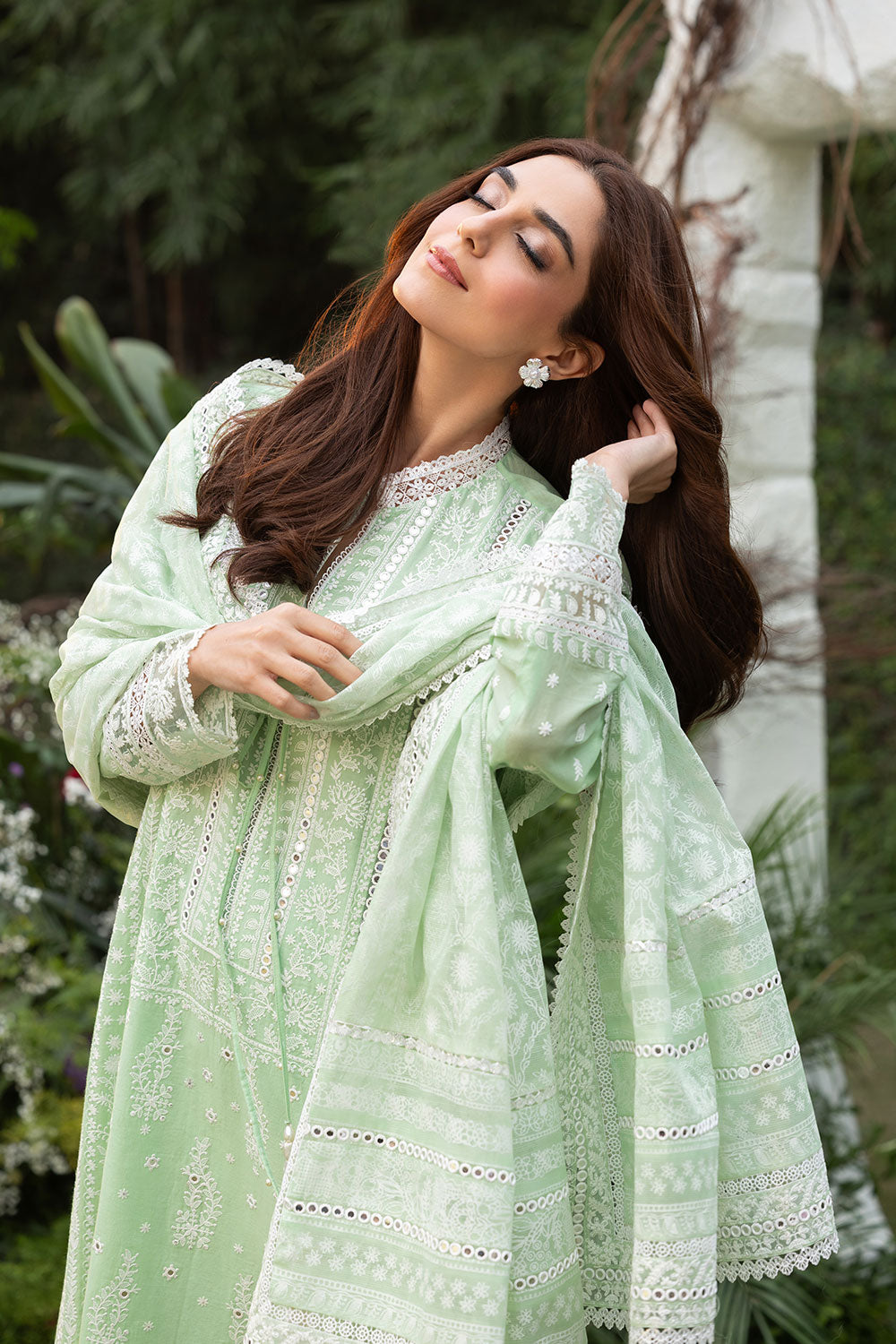 Sobia Nazir | Luxury Lawn 25 | 7B - Official Sobia Nazir stockist in UK - Sakeena London