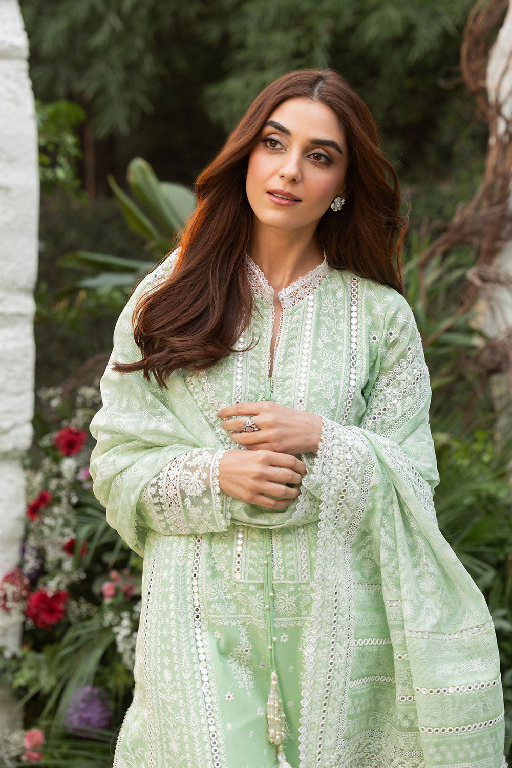 Sobia Nazir | Luxury Lawn 25 | 7B - Official Sobia Nazir stockist in UK - Sakeena London