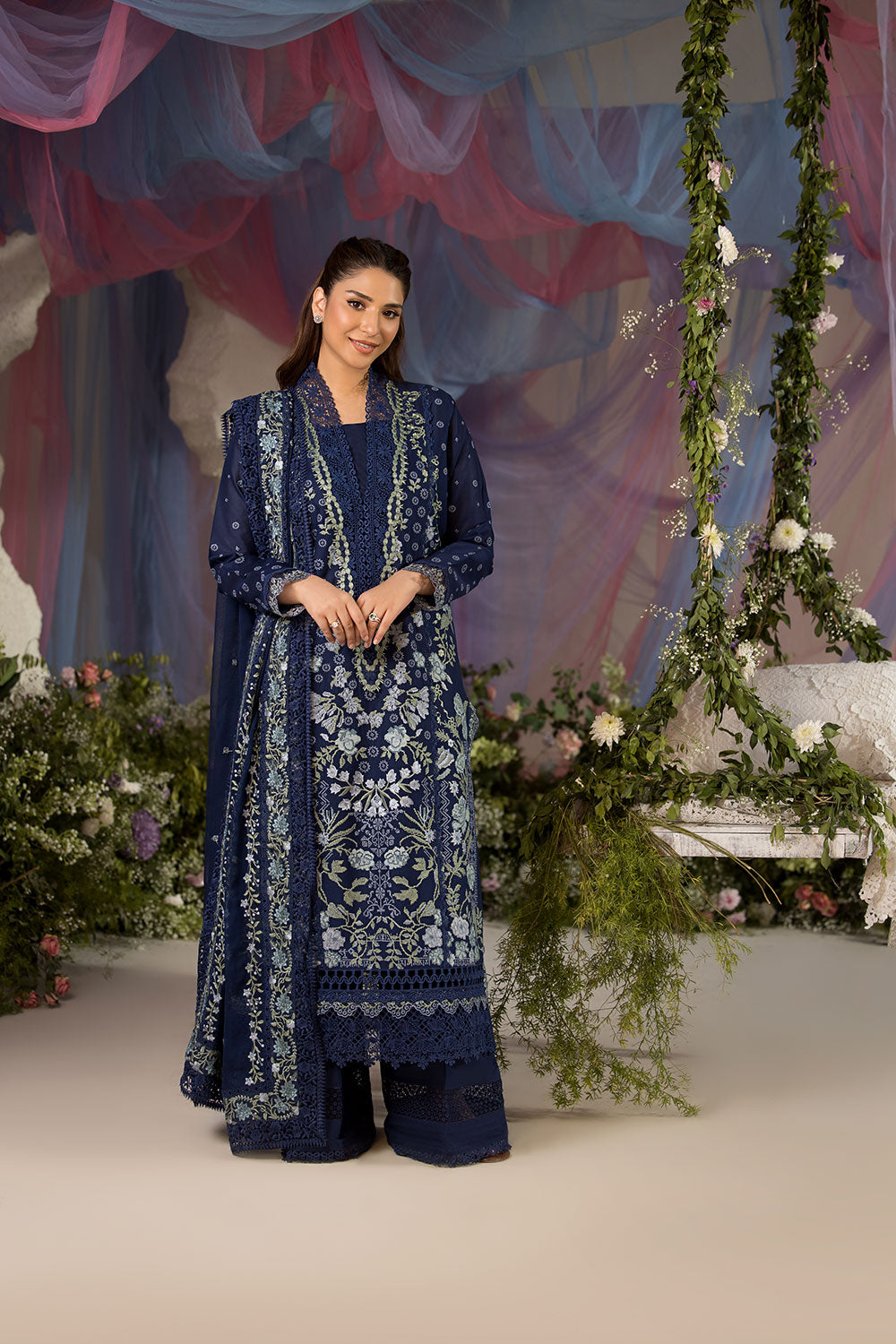 Sobia Nazir | Luxury Lawn 25 | 8A - Official Sobia Nazir stockist in UK - Sakeena London
