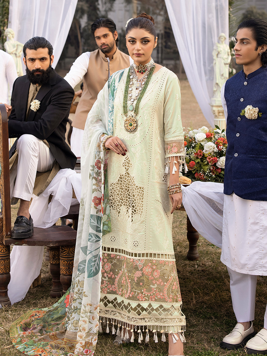 Mahnur | Mahrukh Luxury Lawn 24 | LILLY - Official Mahnur stockist in UK - Sakeena London