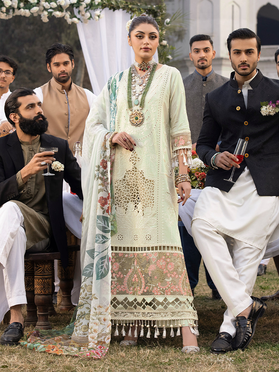 Mahnur | Mahrukh Luxury Lawn 24 | LILLY - Official Mahnur stockist in UK - Sakeena London
