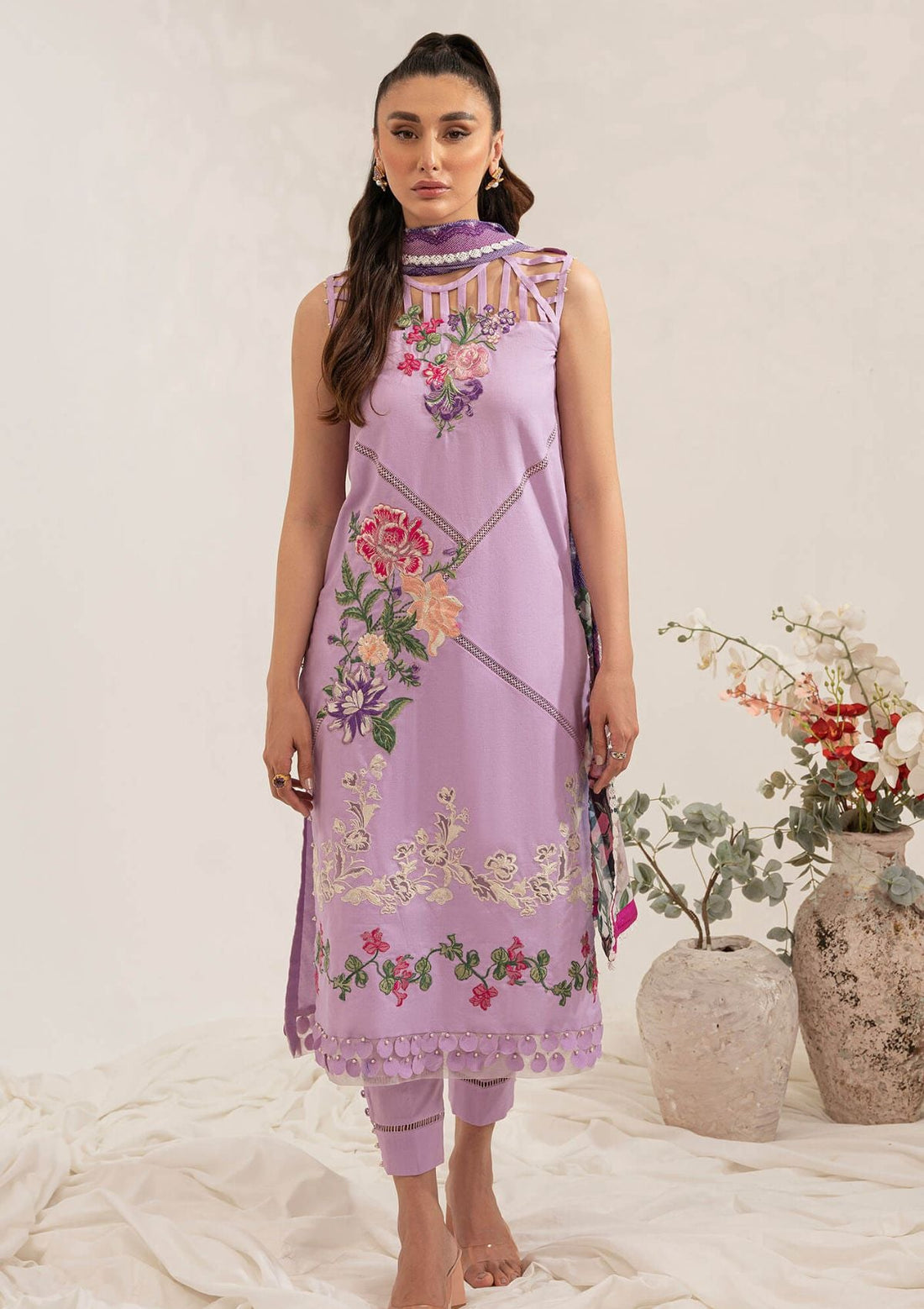 Lawn Collection - Asifa & Nabeel - Leia - LL#14 POPPY