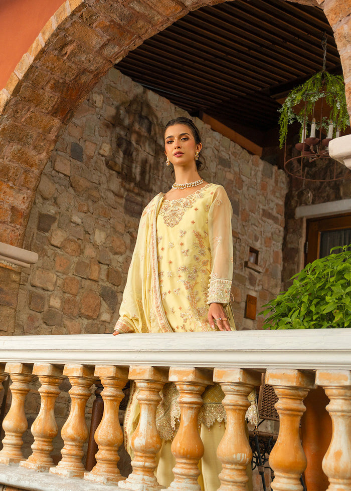 Alkaram | Summer 26 | LW-15-26-Butter Yellow