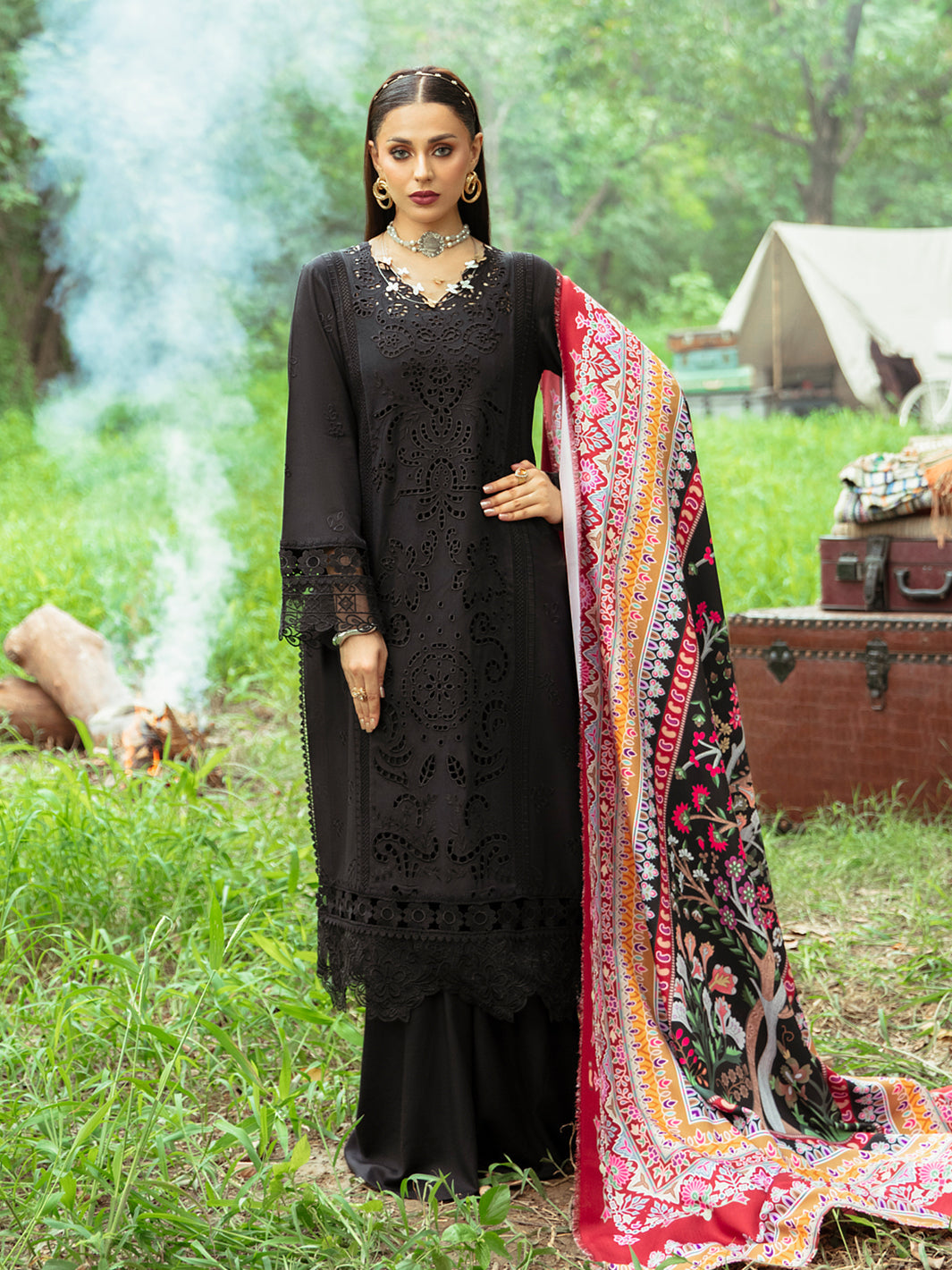 Mahnur | Hazel Winter 24 | LYLAH - Official Mahnur stockist in UK - Sakeena London