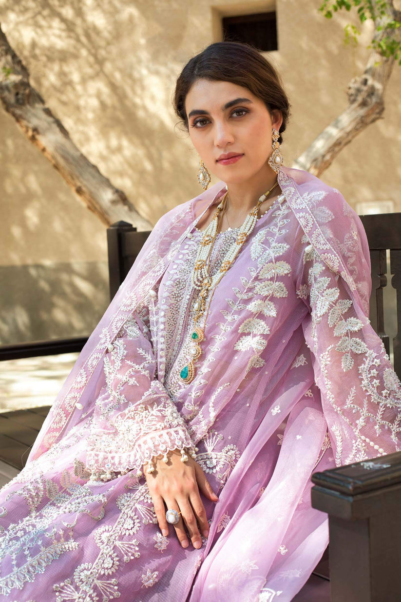 Kara | Kamdani Festive Collection | Lavender Hues - Official Kara stockist in UK - Sakeena London