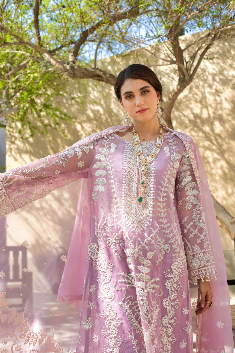 Kara | Kamdani Festive Collection | Lavender Hues - Official Kara stockist in UK - Sakeena London