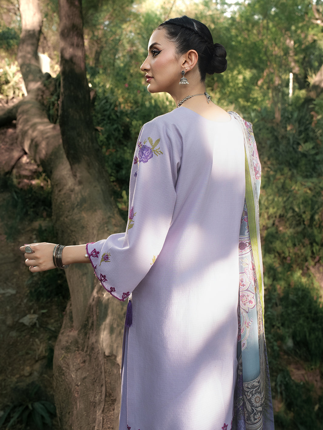 Hemstitch | The Garden Lawn | Lavender - Official Hemstitch stockist in UK - Sakeena London