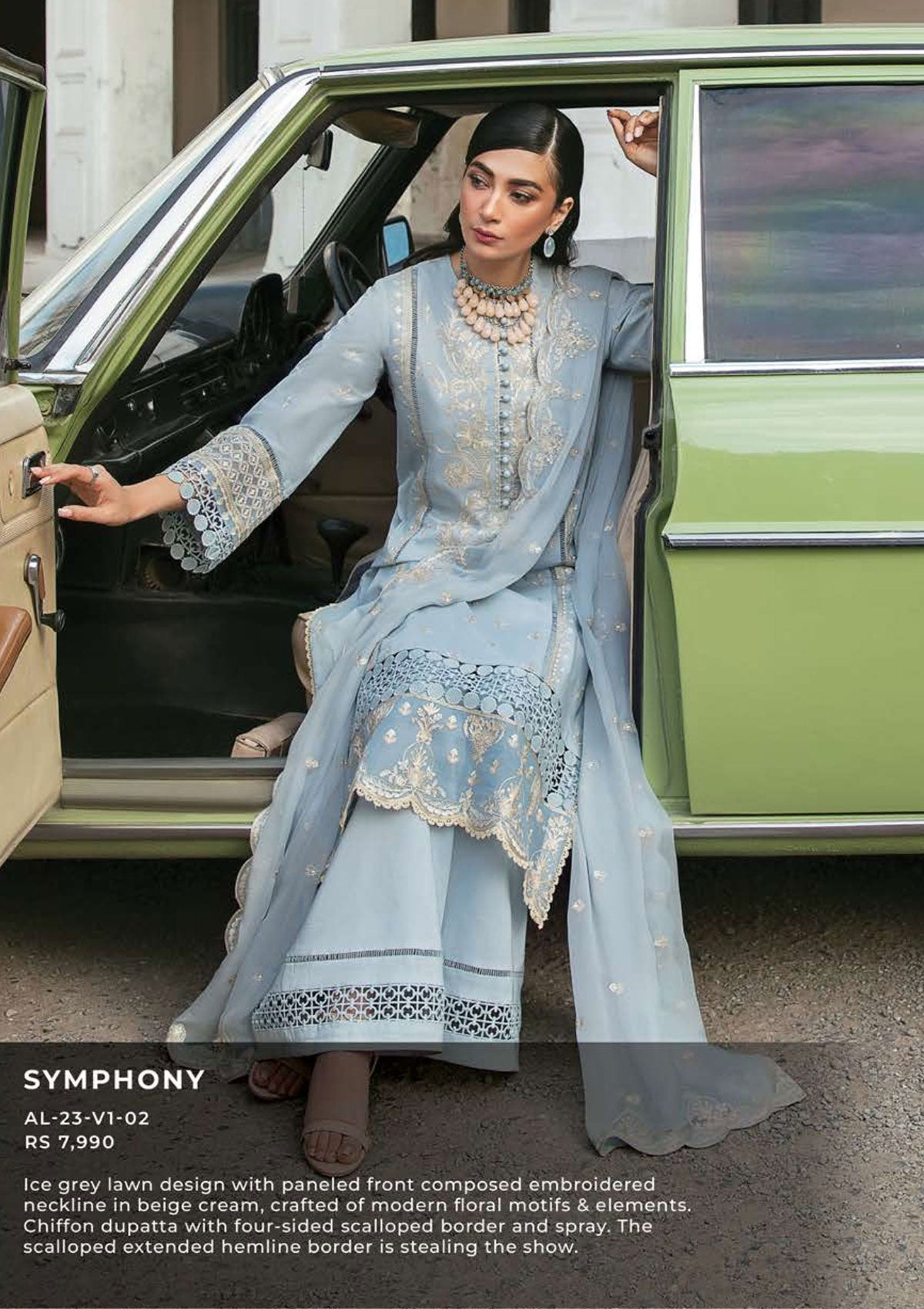 Lawn Collection - Afrozeh - Lamhay - AL#02 (Symphony)