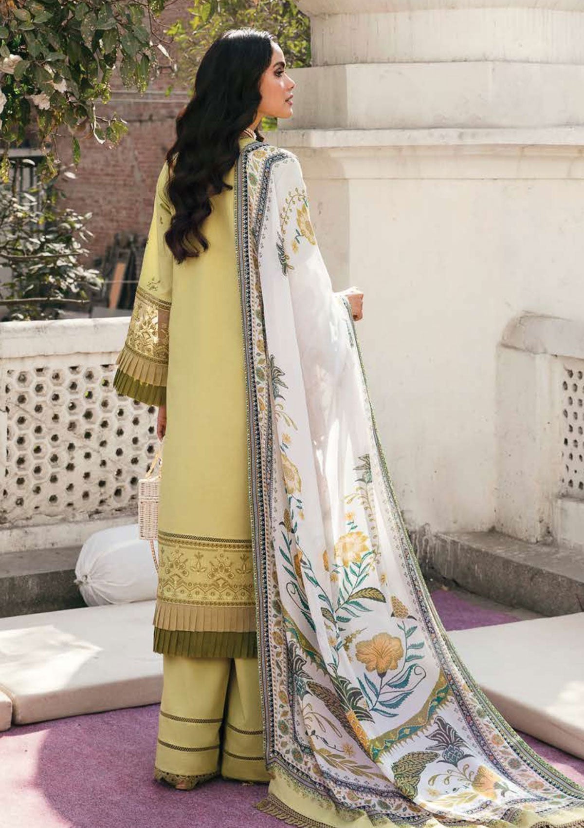 Lawn Collection - Afrozeh - Lamhay - AL#05 (Sage)