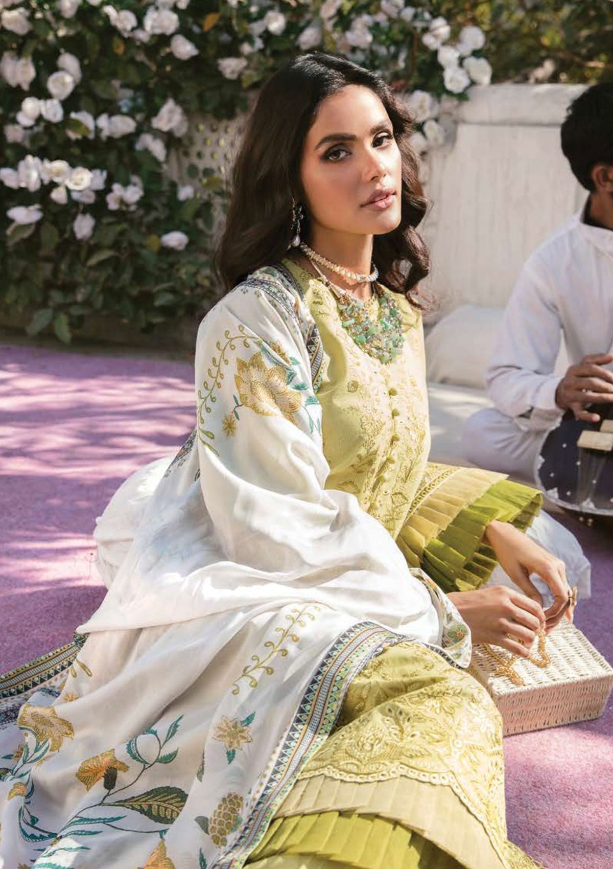 Lawn Collection - Afrozeh - Lamhay - AL#05 (Sage)