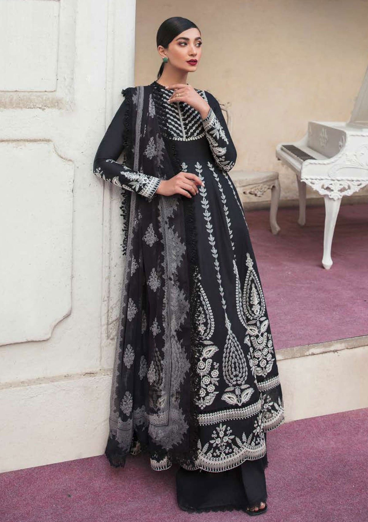 Lawn Collection - Afrozeh - Lamhay - AL#06 (Sable)