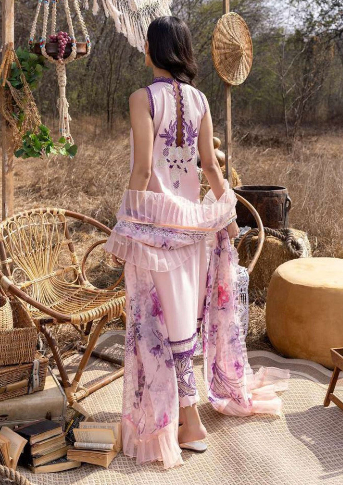Lawn Collection - Asifa & Nabeel - Aleyna -  ASL#08 (Zinnia)