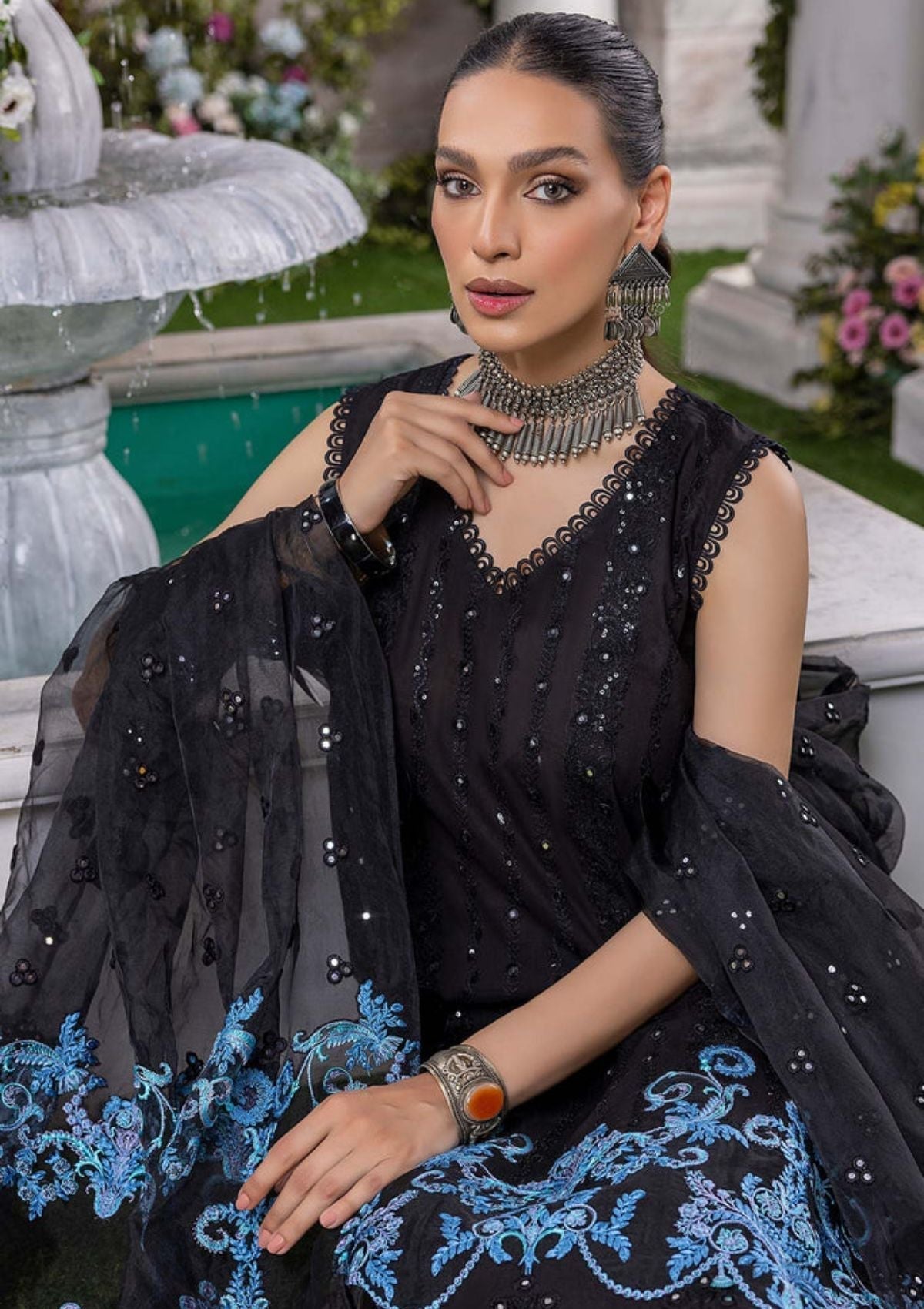 Lawn Collection - Charizma - Riwayat Rang - ED-01