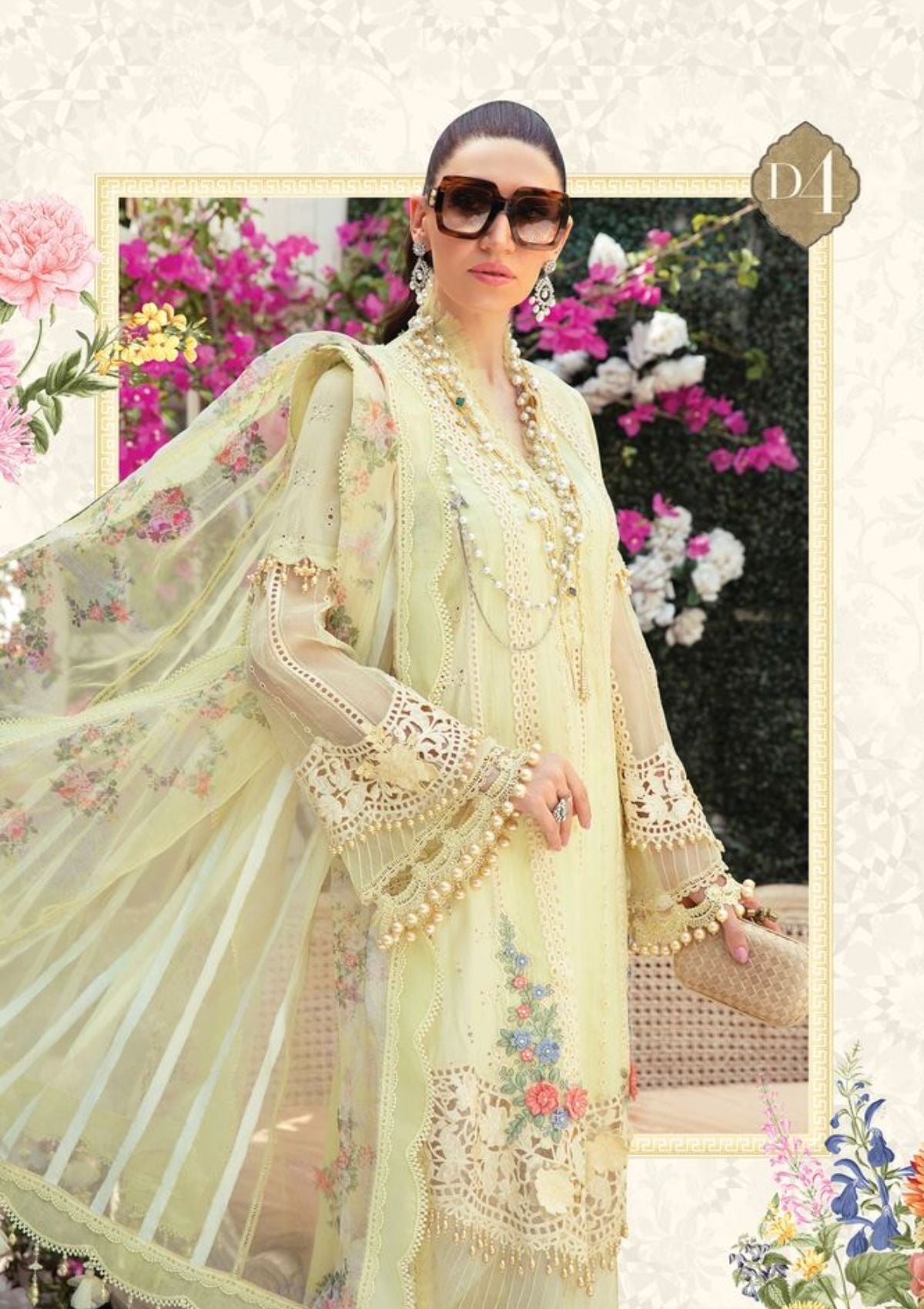 Lawn Collection - Maria B - Eid - D04