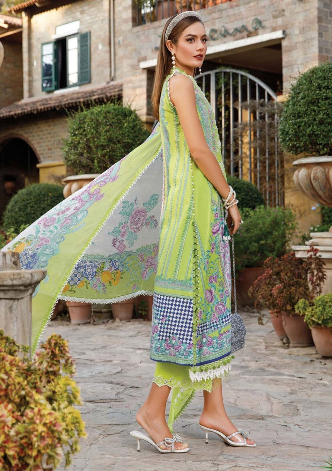 Lawn Collection - Maria B - M Print - MPT#1705 A