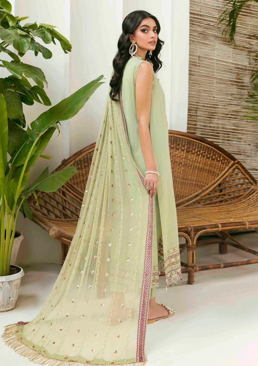 Lawn Collection - Nureh - Maya Jacquard - Cambric - NJ#41