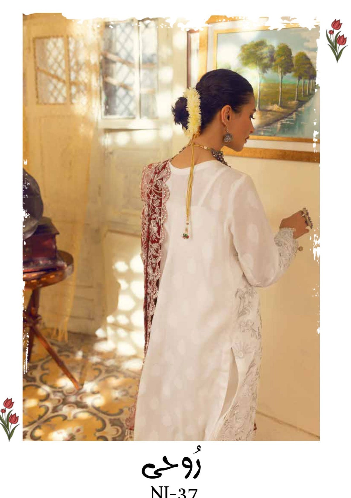 Lawn Collection - Nureh - Maya Jacquard - Festive - NJ#37