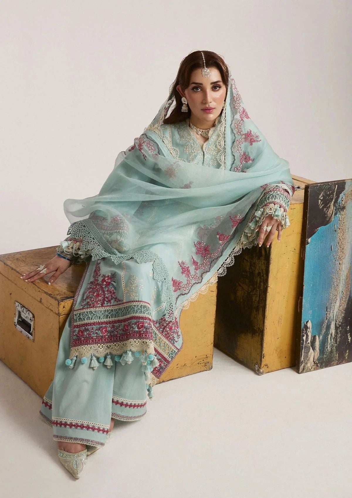 Lawn Collection - Hussain Rehar - Spring Summer - Eid Edit - Moraine