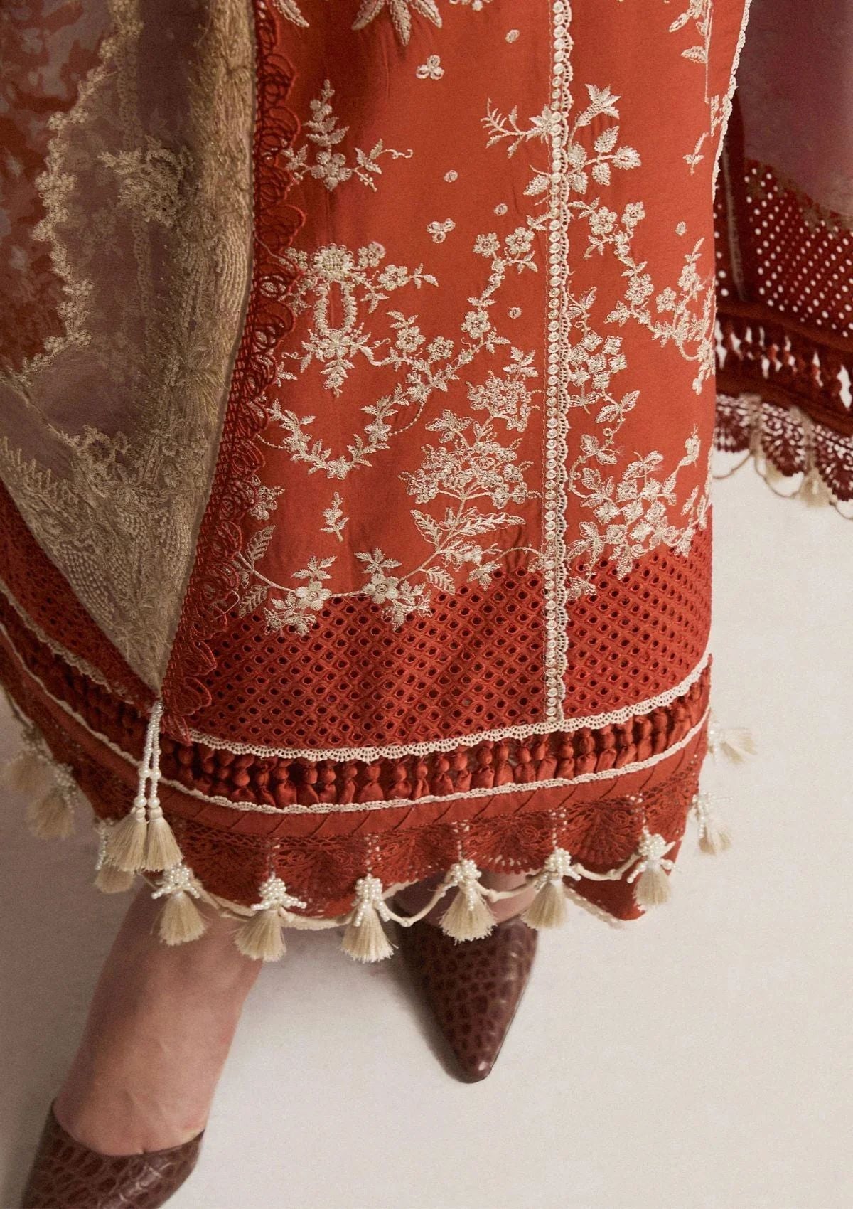 Lawn Collection - Hussain Rehar - Spring Summer - Eid Edit - Sienna
