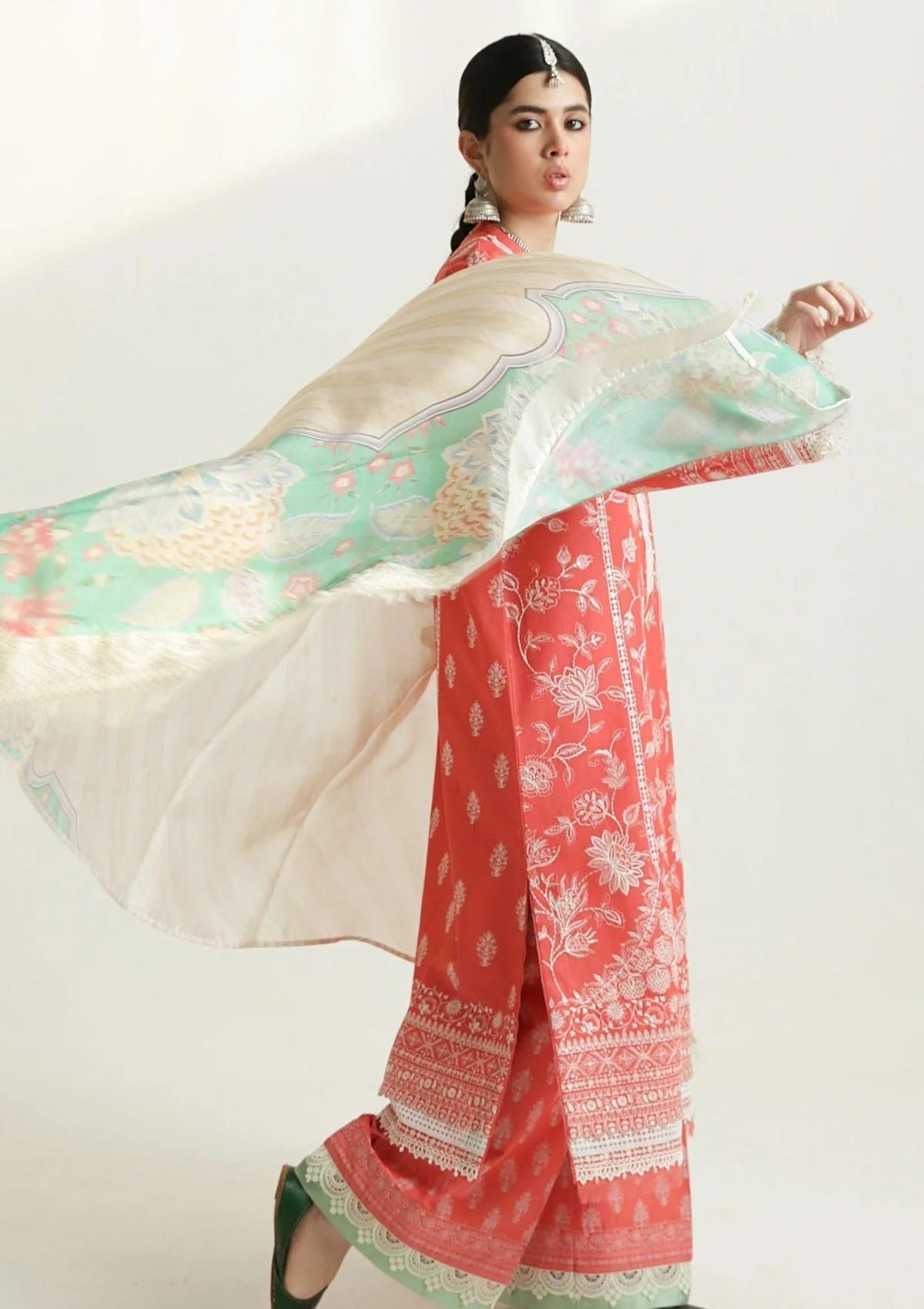 Lawn Collection - Zara Shahjahan - Spring Summer 24 - ZSJ24#1A