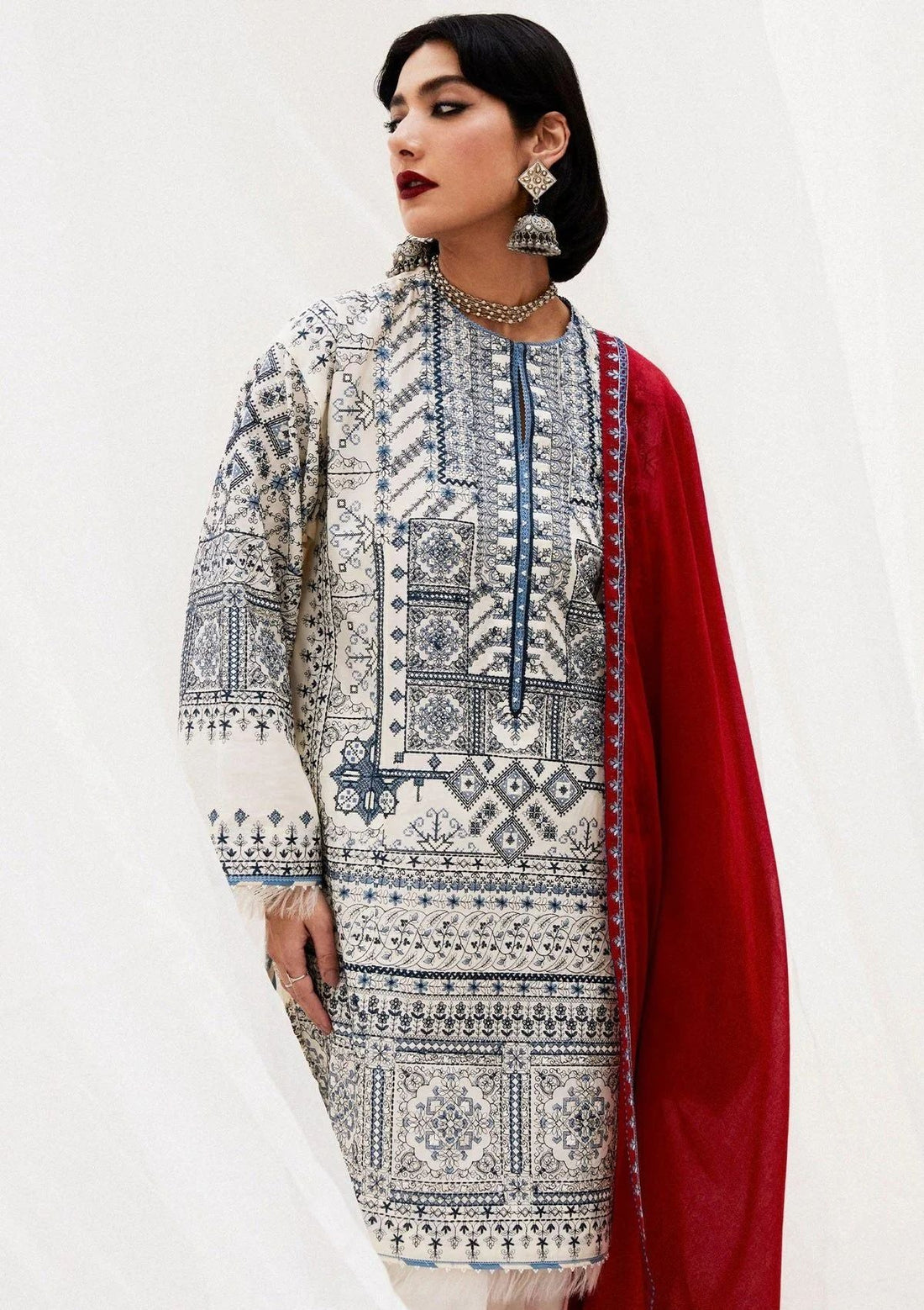 Lawn Collection - Zara Shahjahan - Spring Summer 24 - ZSJ24#2A