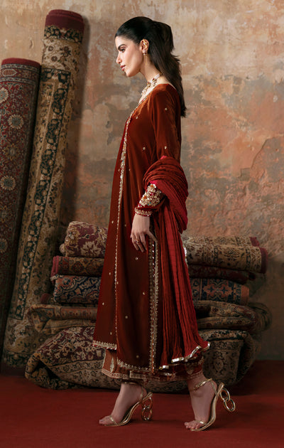 Maya | Viola Luxe Velvet 25 | MEHRI - Official Maya stockist in UK - Sakeena London