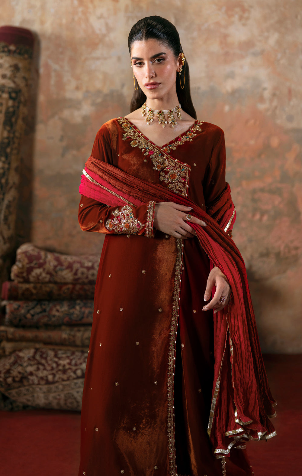 Maya | Viola Luxe Velvet 25 | MEHRI - Official Maya stockist in UK - Sakeena London