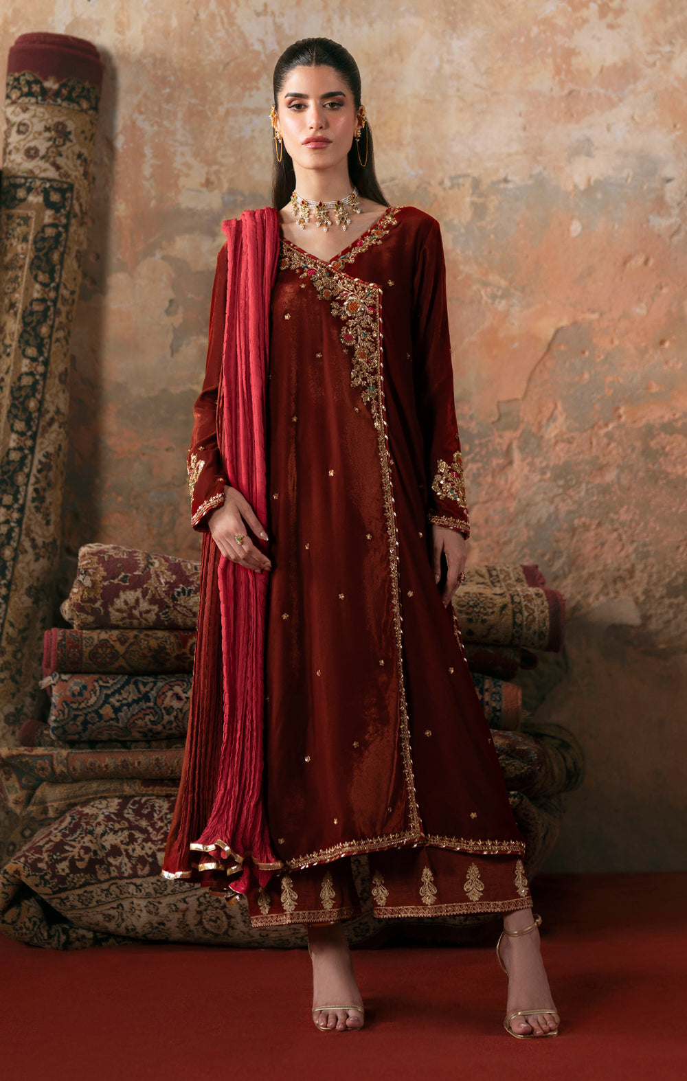 Maya | Viola Luxe Velvet 25 | MEHRI - Official Maya stockist in UK - Sakeena London