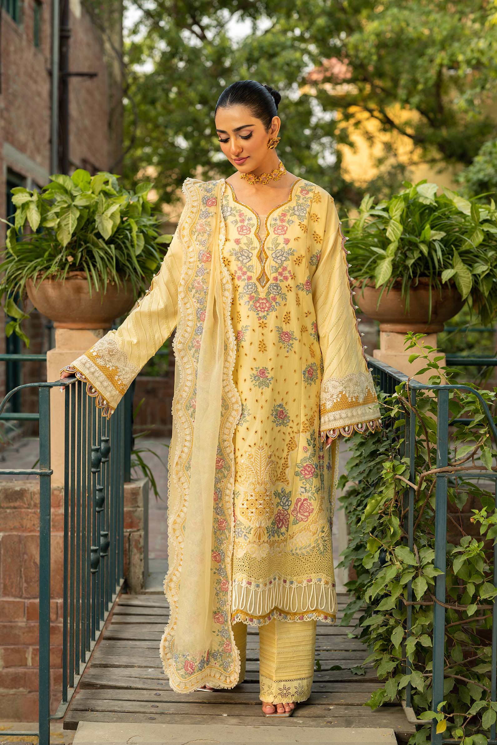 Maryam Hussain | Luxury Lawn 25 | Marjaan - Official Maryam Hussain stockist in UK - Sakeena London