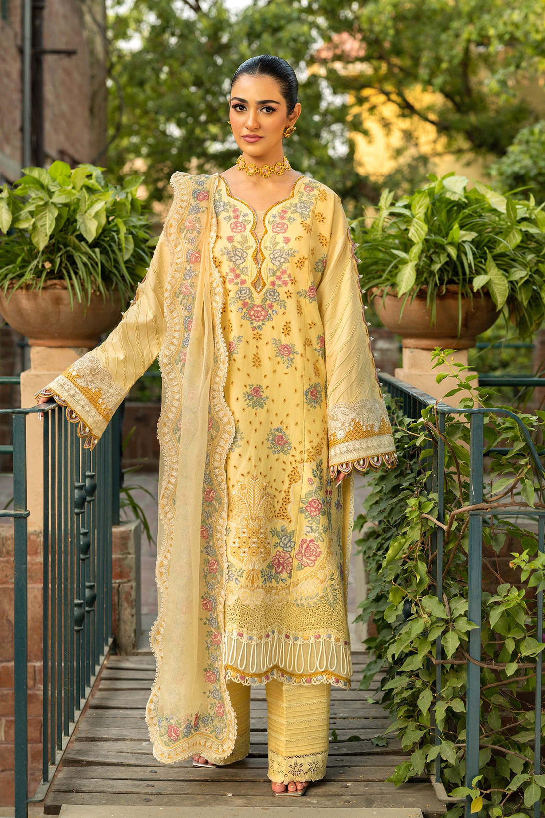 Maryam Hussain | Luxury Lawn 25 | Marjaan - Official Maryam Hussain stockist in UK - Sakeena London
