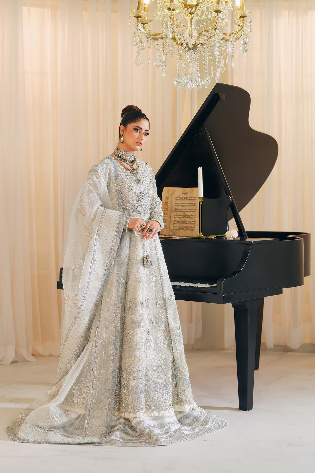 Maryam Hussain | Wedding Collection 25 | Jhil Mil - Official Maryam Hussian stockist in UK - Sakeena London