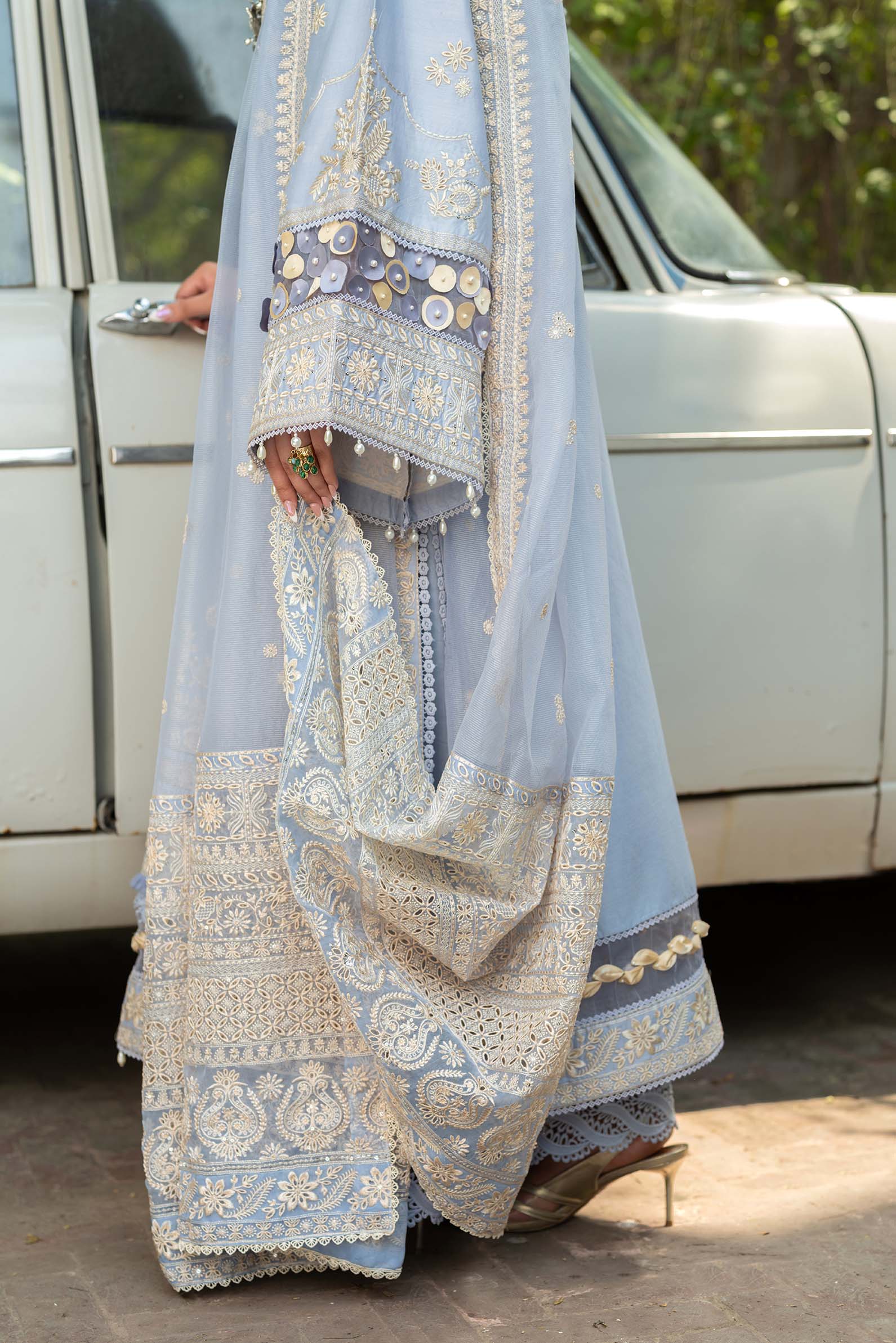 Maryam Hussain | Luxury Lawn 25 | Badal - Official Maryam Hussain stockist in UK - Sakeena London
