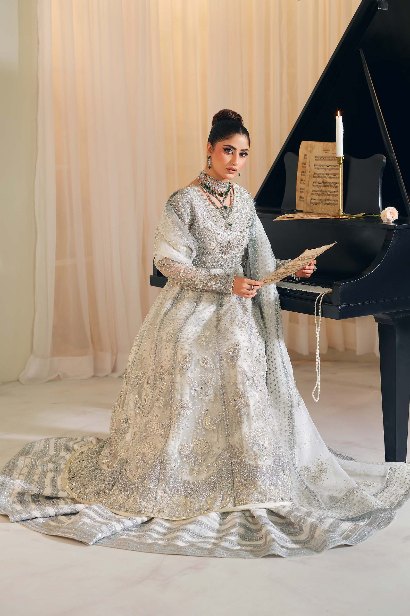 Maryam Hussain | Wedding Collection 25 | Jhil Mil - Official Maryam Hussian stockist in UK - Sakeena London