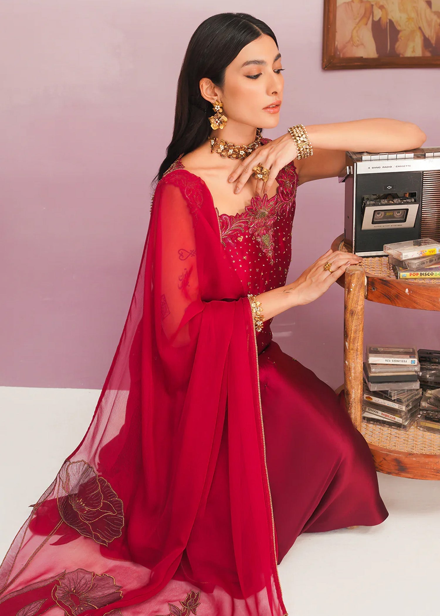 Jamnii | Pehli Mulaqat | SHAMAH E MEHFIL - Official Jamnii stockist in UK - Sakeena London