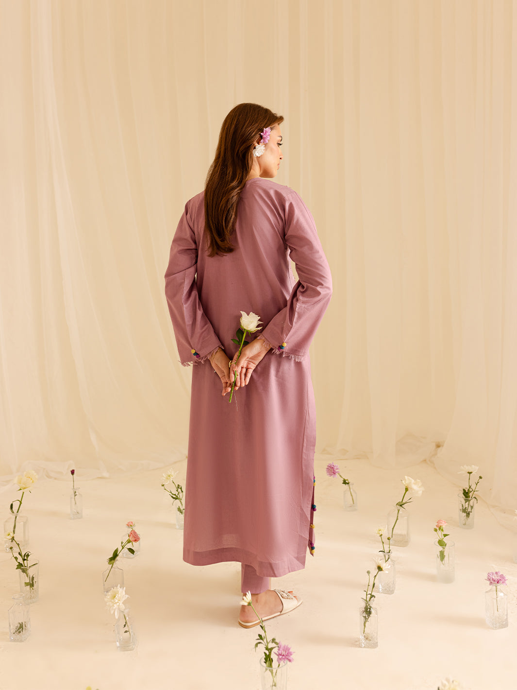 Mahnur | Petal Whispers Lawn Pret | Liliosa - Official Mahnur stockist in UK - Sakeena London