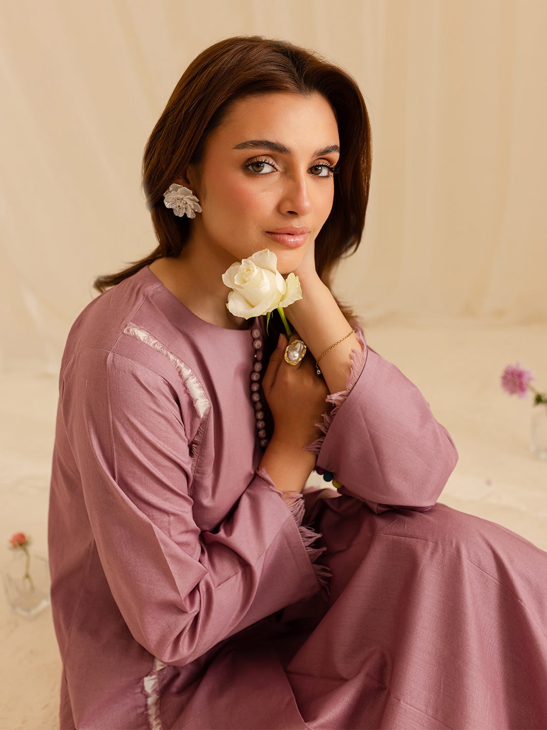 Mahnur | Petal Whispers Lawn Pret | Liliosa - Official Mahnur stockist in UK - Sakeena London