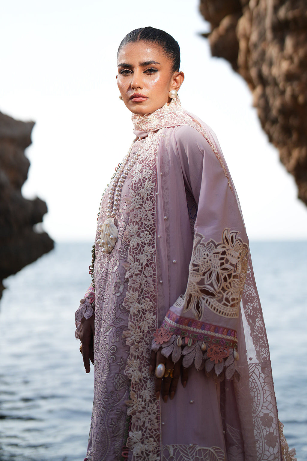 AJR Couture | Dastan Luxury Lawn 25 | Luxe - Official AJR Couture stockist in UK - Sakeena London