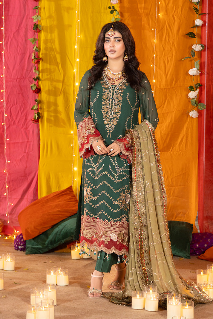 Imrozia Premium | Shagun Formals | M-102 Zarva - Official Imrozia Premium stockist in UK - Sakeena London