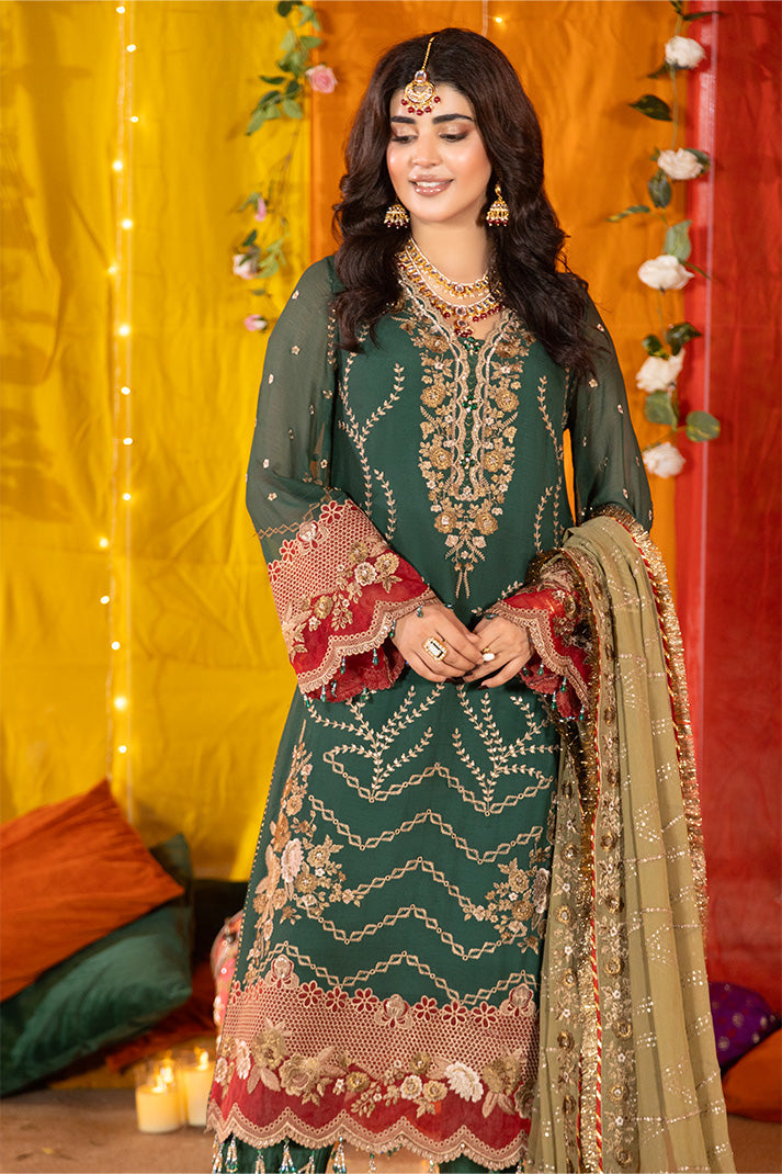 Imrozia Premium | Shagun Formals | M-102 Zarva - Official Imrozia Premium stockist in UK - Sakeena London