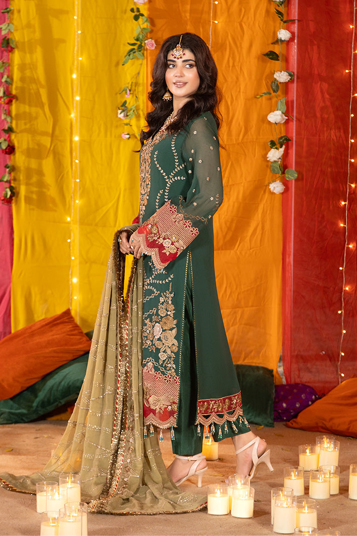 Imrozia Premium | Shagun Formals | M-102 Zarva - Official Imrozia Premium stockist in UK - Sakeena London