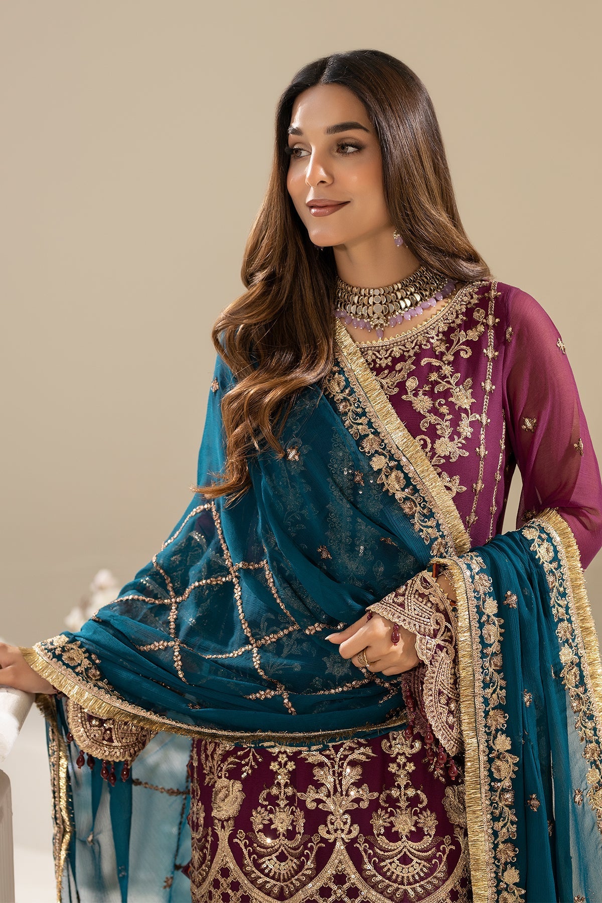 Imrozia Premium | Nisha Collection | M-84 ZEHAK - Official Imrozia Premium stockist in UK - Sakeena London