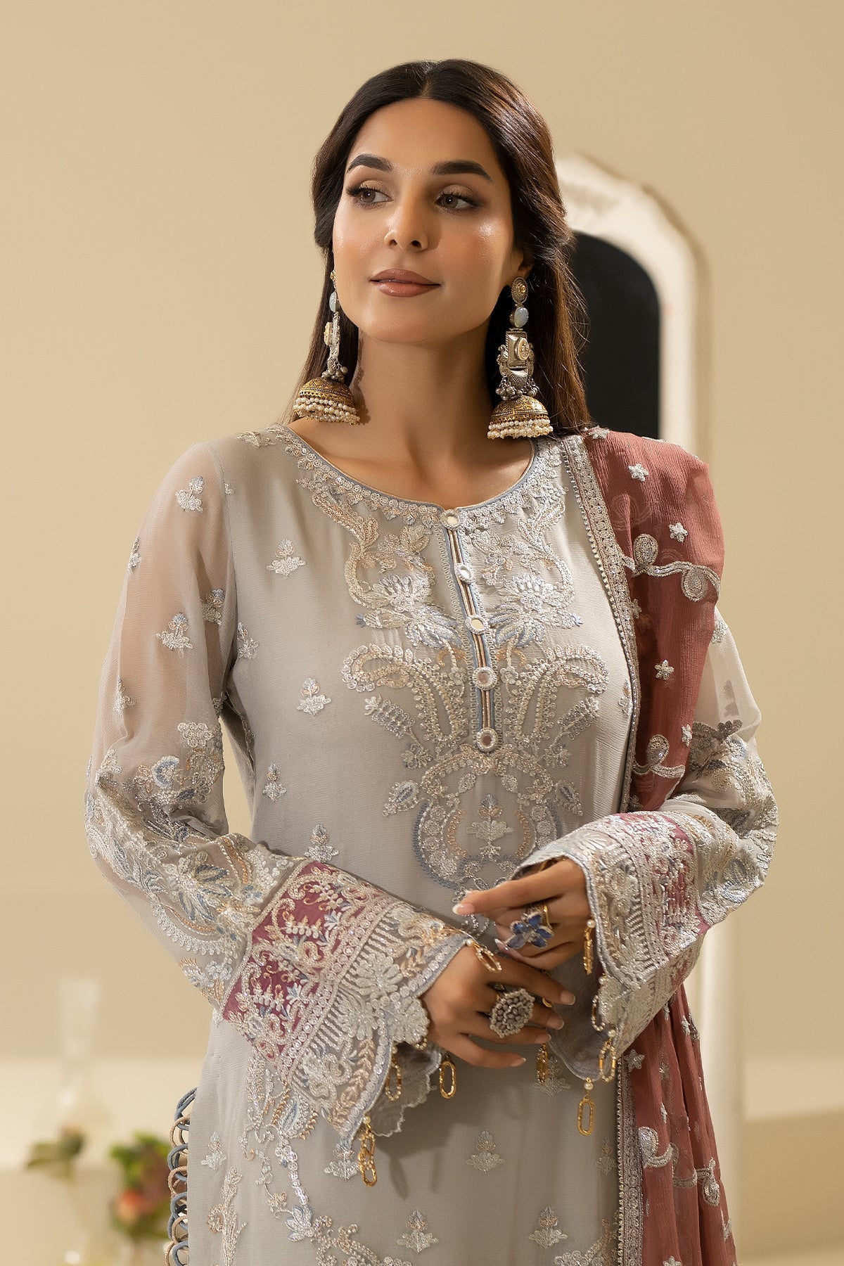 Imrozia Premium | Nisha Collection | M-85 MEHZA - Official Imrozia Premium stockist in UK - Sakeena London