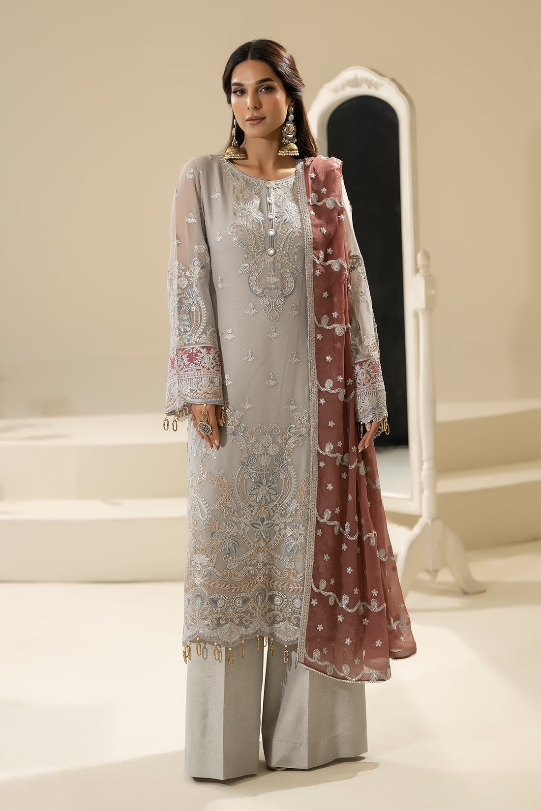 Imrozia Premium | Nisha Collection | M-85 MEHZA - Official Imrozia Premium stockist in UK - Sakeena London
