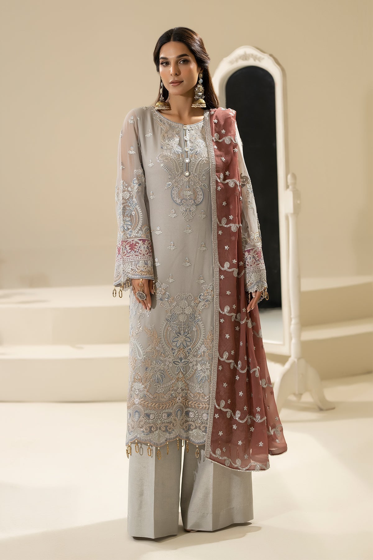 Imrozia Premium | Nisha Collection | M-85 MEHZA - Official Imrozia Premium stockist in UK - Sakeena London