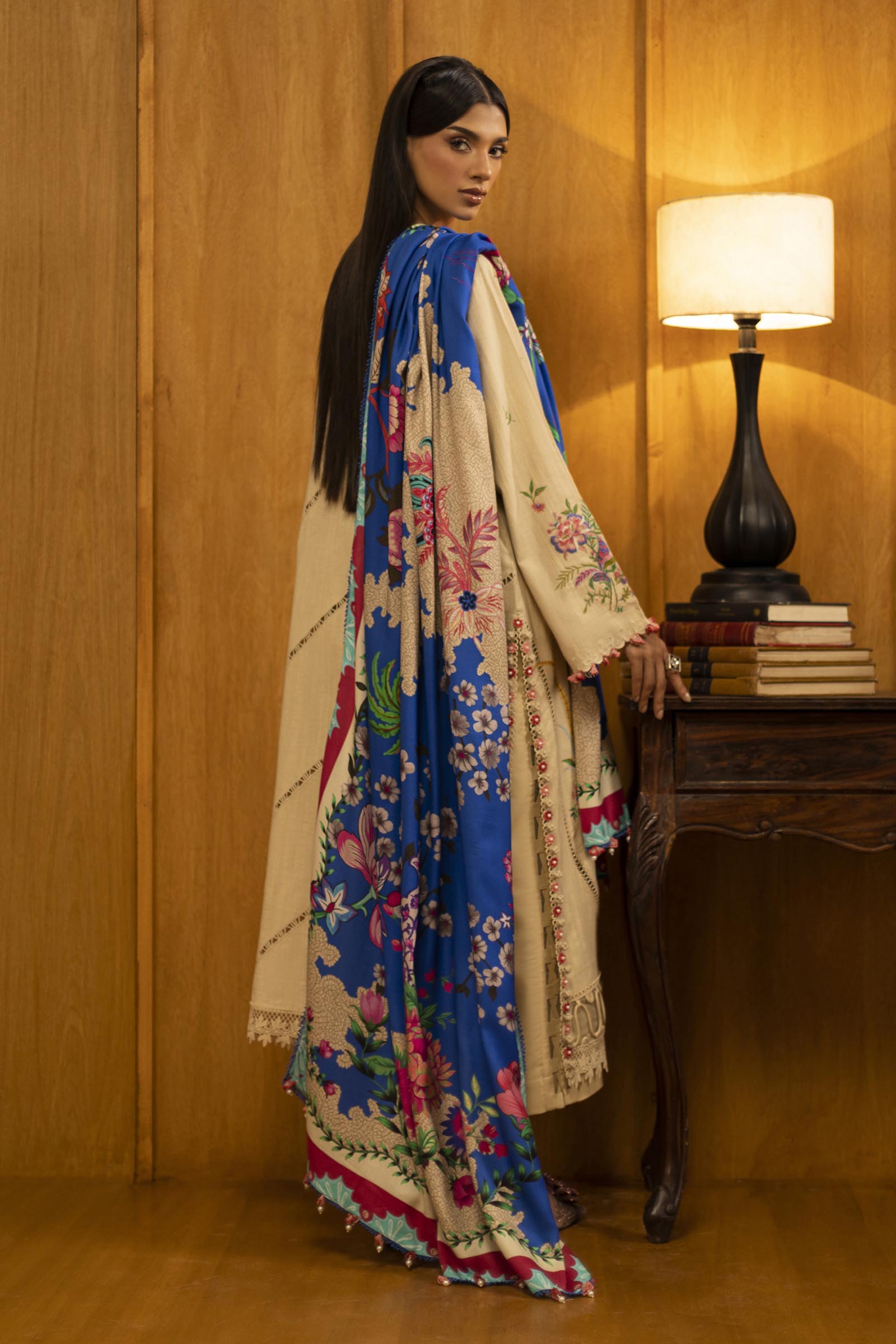 Sana Safinaz | Muzlin Winter 25 | M253-001A - Official Sana Safinaz stockist in UK - Sakeena London